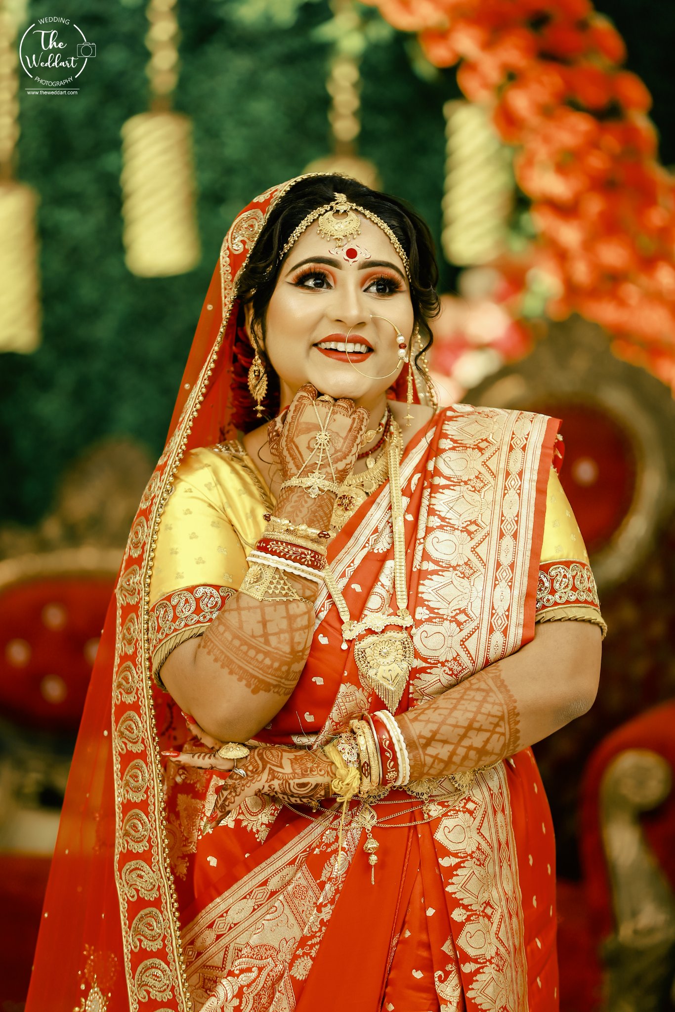 Bengali bridal benarasi sale